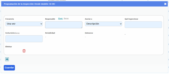 Programar inspecciones sst 1