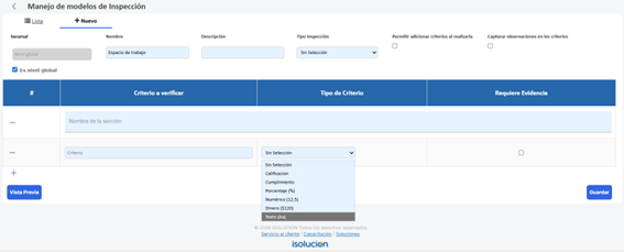 Inspecciones – Nueva gestión de las inspecciones5