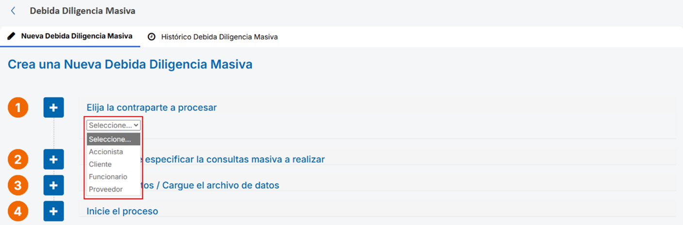 SARLAFT – Debidas Diligencias Masivas4