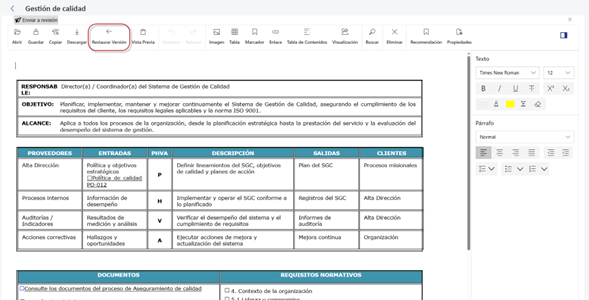 Migrar un documento de plantilla HMTL a Editor Visual de texto3