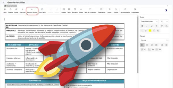 editor visual cohete